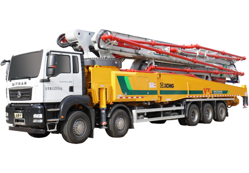 Truck Mounted Concrete Boom Pump Hb V Xcmg Equipment